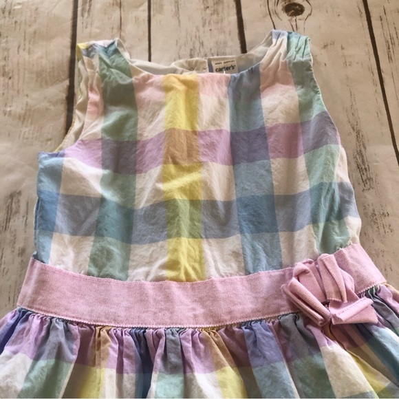 Carters pastel plaid dress - Picture 4 of 8